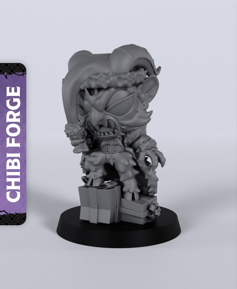 Krampus - With Free Dragon - 5e DnD Inspired for RPG and Wargamers 3d model