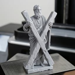 Saint Andrew Statue 3d model