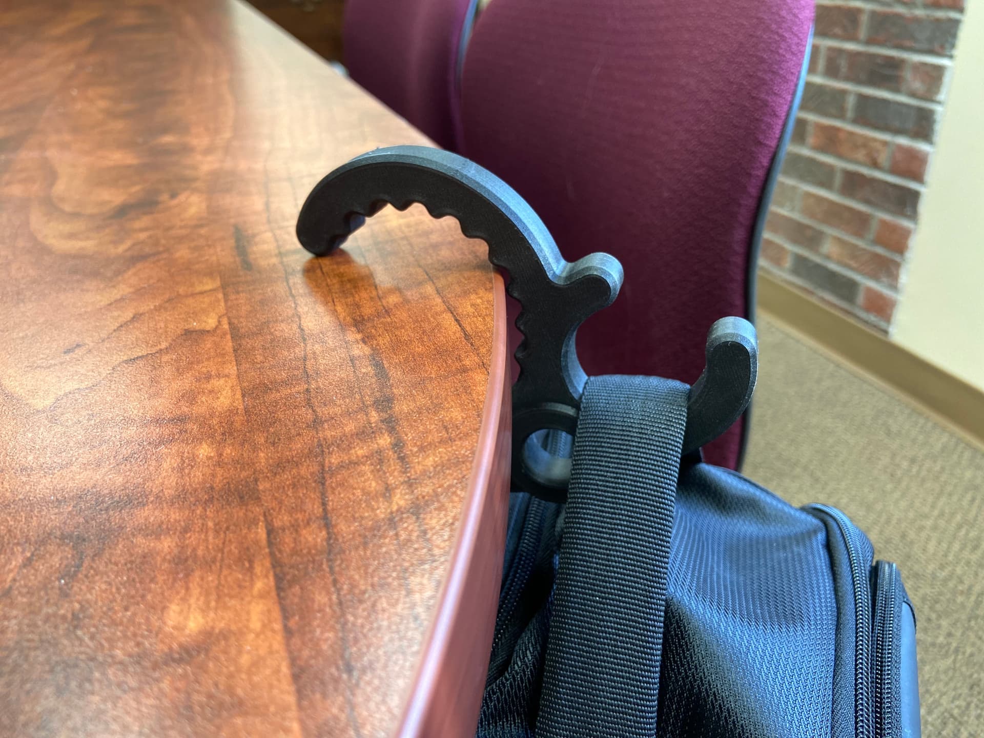 3D Printed Bag Hook 3d model