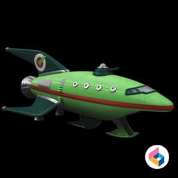 Planet Express Ship - FUTURAMA 3d model