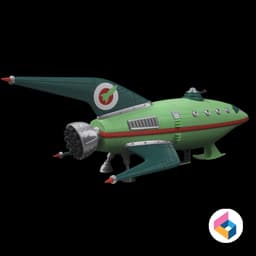 Planet Express Ship - FUTURAMA 3d model