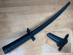 Muichiro's Print-in-Place Collapsing Sword 3d model