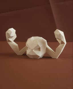 Geodude Low Poly Pokemon 3d model
