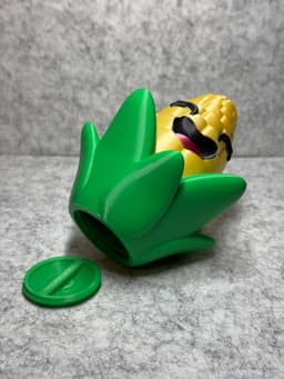 Kawaii Corn Stash Container 3d model