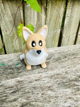 Cute Corgi 3d model