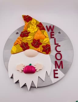 Magnetic Fall Hat For Modular Gnome Sign 3d model
