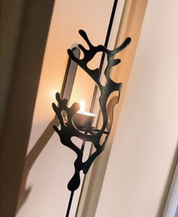 Magnetic Candle Holder Sculpture 3d model