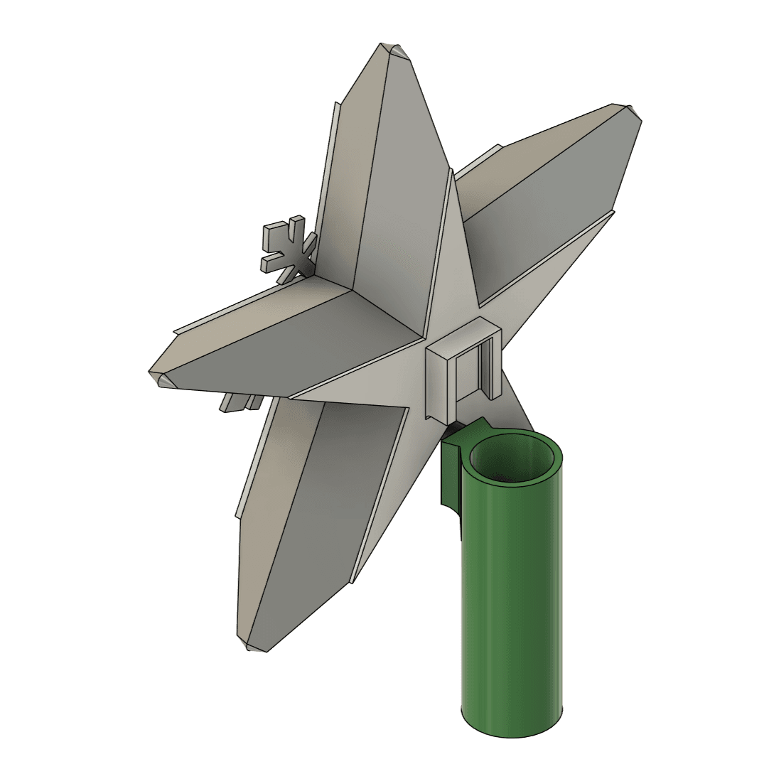 Christmas Tree Star Topper 3d model