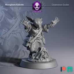 Mossgleam Kobolds | Oozemancer Goober (Unsupported) 3d model