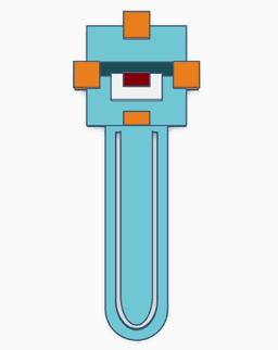 gaurdian bookmark.stl 3d model
