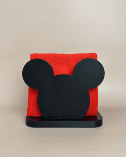 Minimal Mickey Napkin Stand 3d model