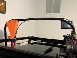 ender 5 plus wirer bracket 3d model