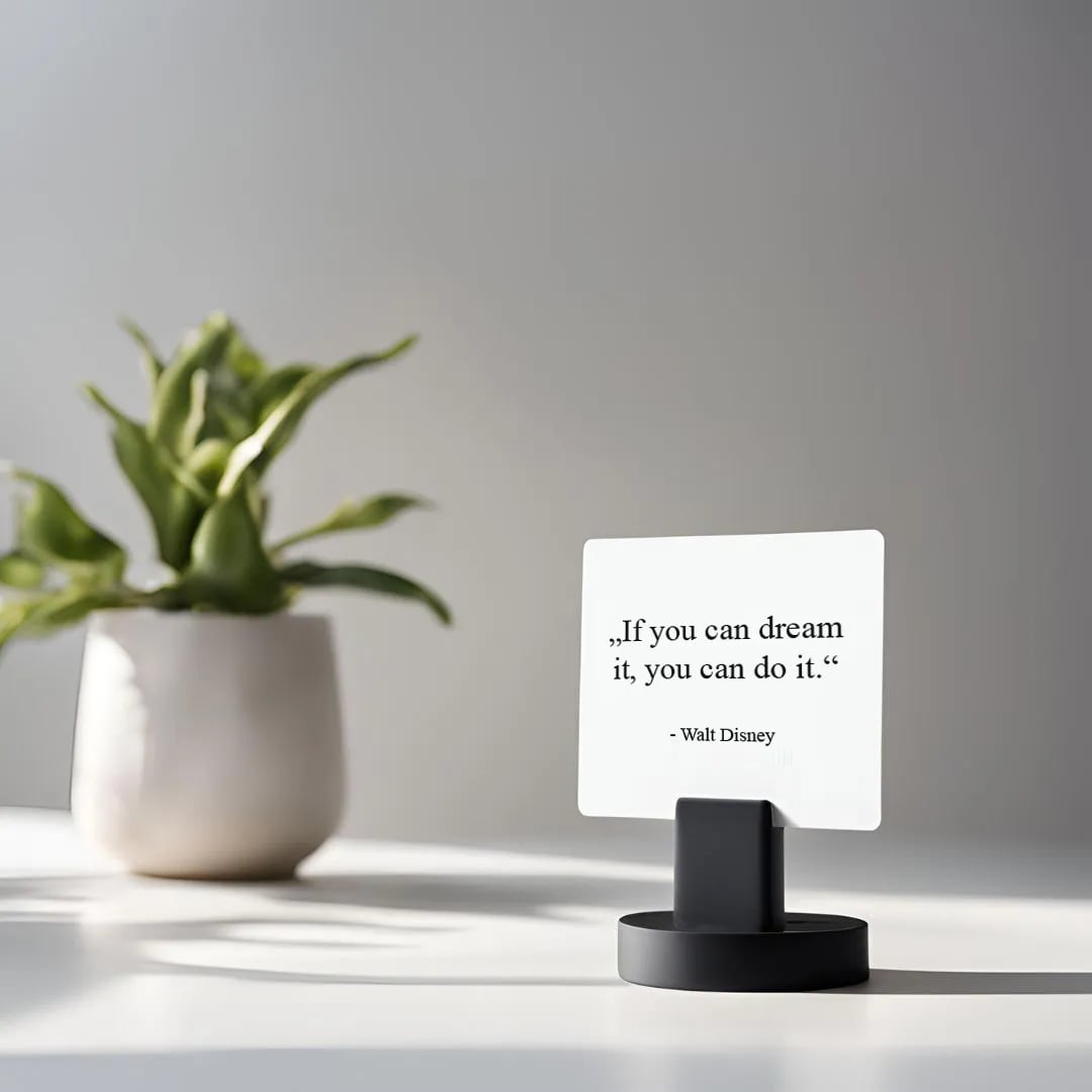 Modern Design Card Stand, Card or Picture Holder 3d model