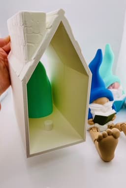 Gnome Book Nook 3d model