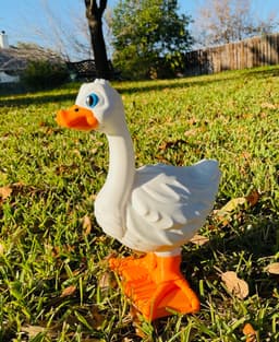 Dress Up Porch Goose for Goose Gear 3d model