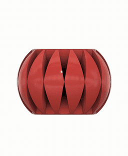 Faceted Diamond Planter 3d model