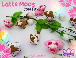 Latte Moos (Cow Flexi) 3d model