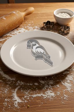 Parrot Cookie Cutter, Biscuit Cutter 3d model