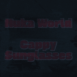 Fallout Nuka World Cappy Sunglasses 3d model