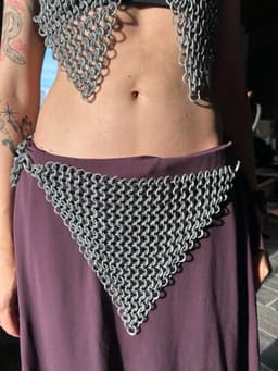 Chainmail Lingerie Bottom 3d model