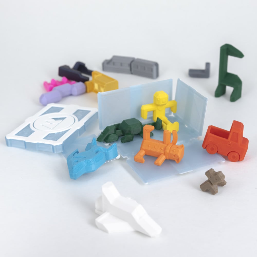 Tiny Toy Box Packing Puzzle 3d model