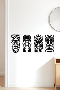 Mask Wall Art, Wall Decor, Home Decor 3d model