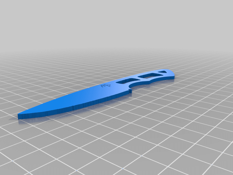 MP Messer No. 5 3d model