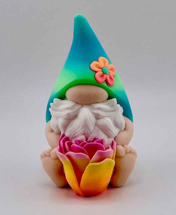 Rosebud Gnome 3d model