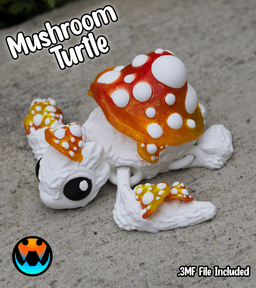 Mushurtle 3d model