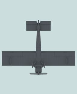 1:144 Airco D.H.6 (Late) 3d model