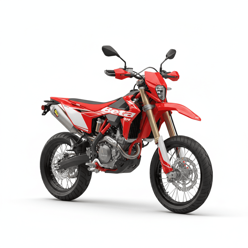 Beta RR430 Dual Sport Motorcycle 3d model