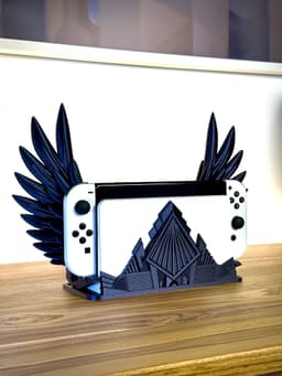 Art Deco Wings Switch Dock 3d model