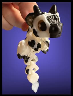 Cow Little Dragon 3d model