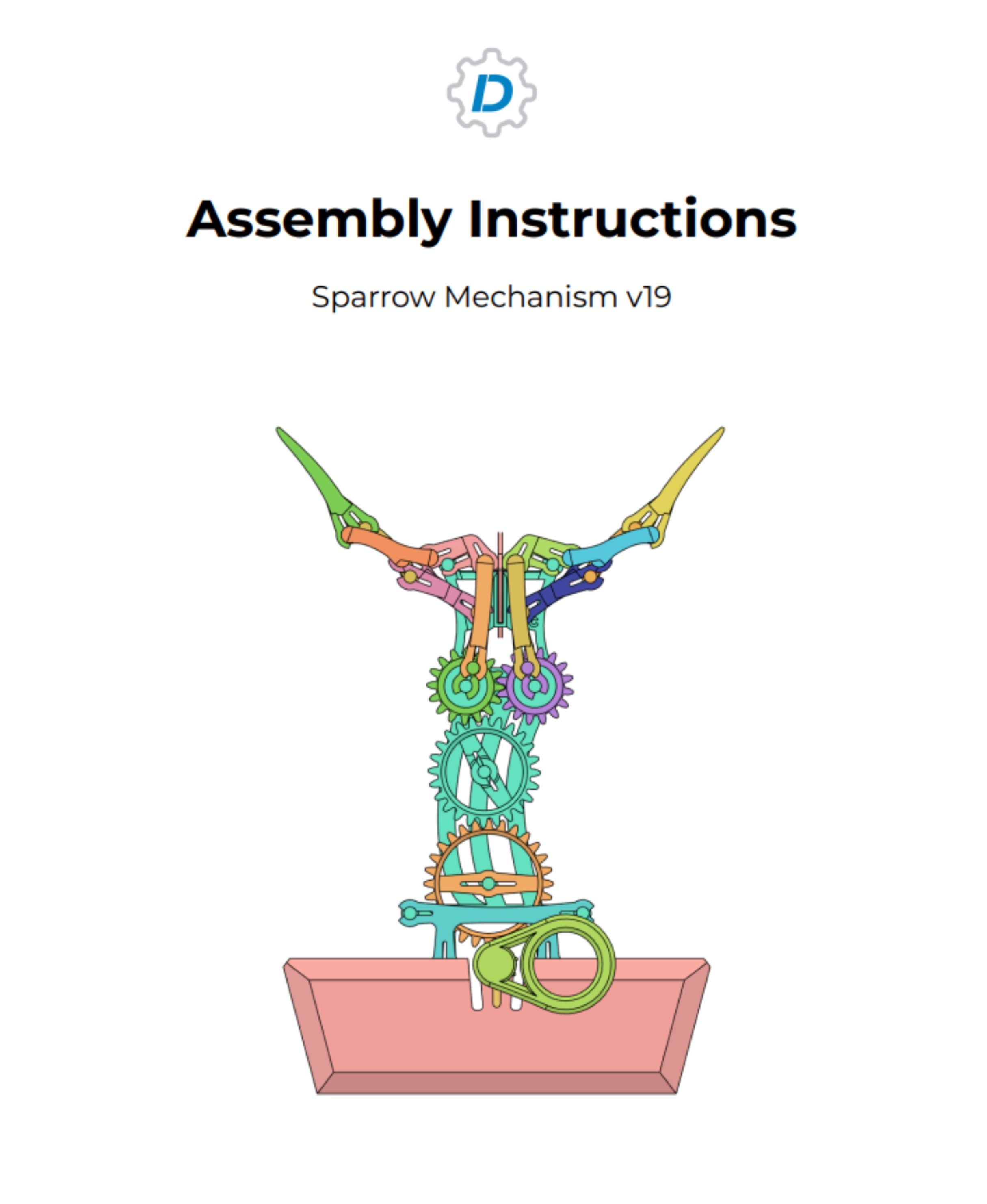 Sparrow - Build Kit 3d model