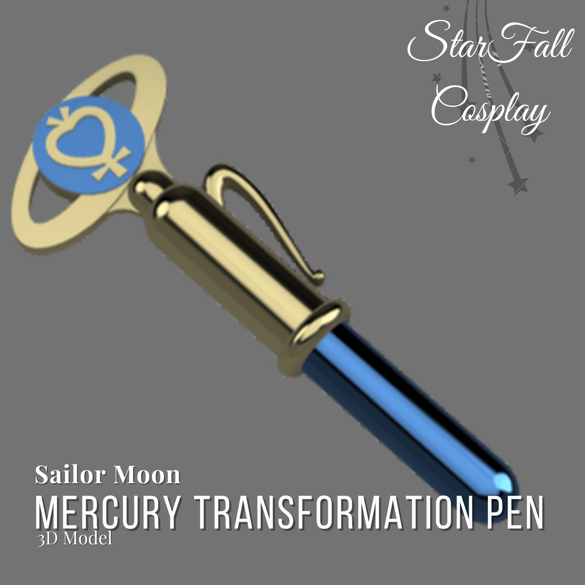 Mercury Transformation Pen 3d model