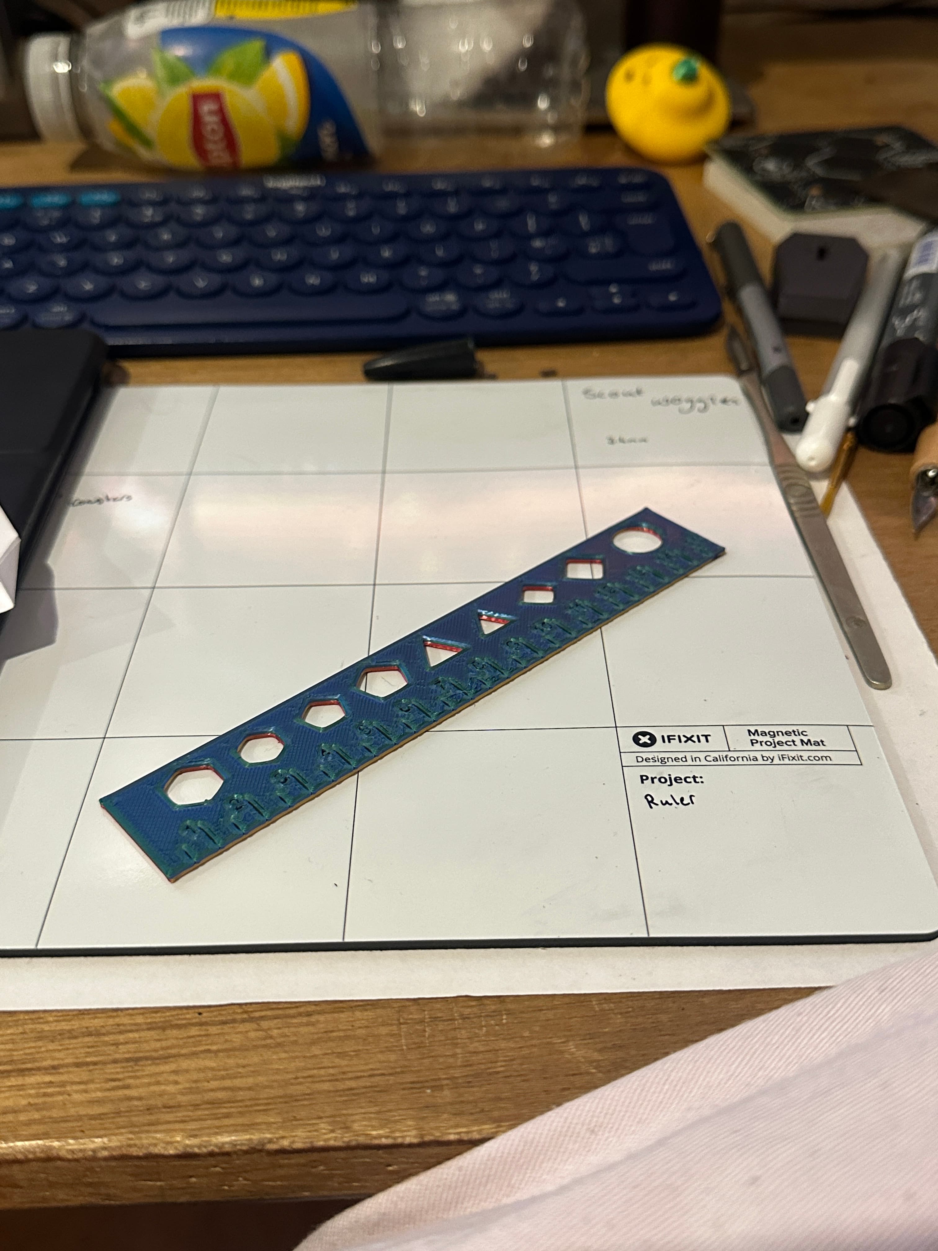 Simple Ruler - BackToSchool 3d model