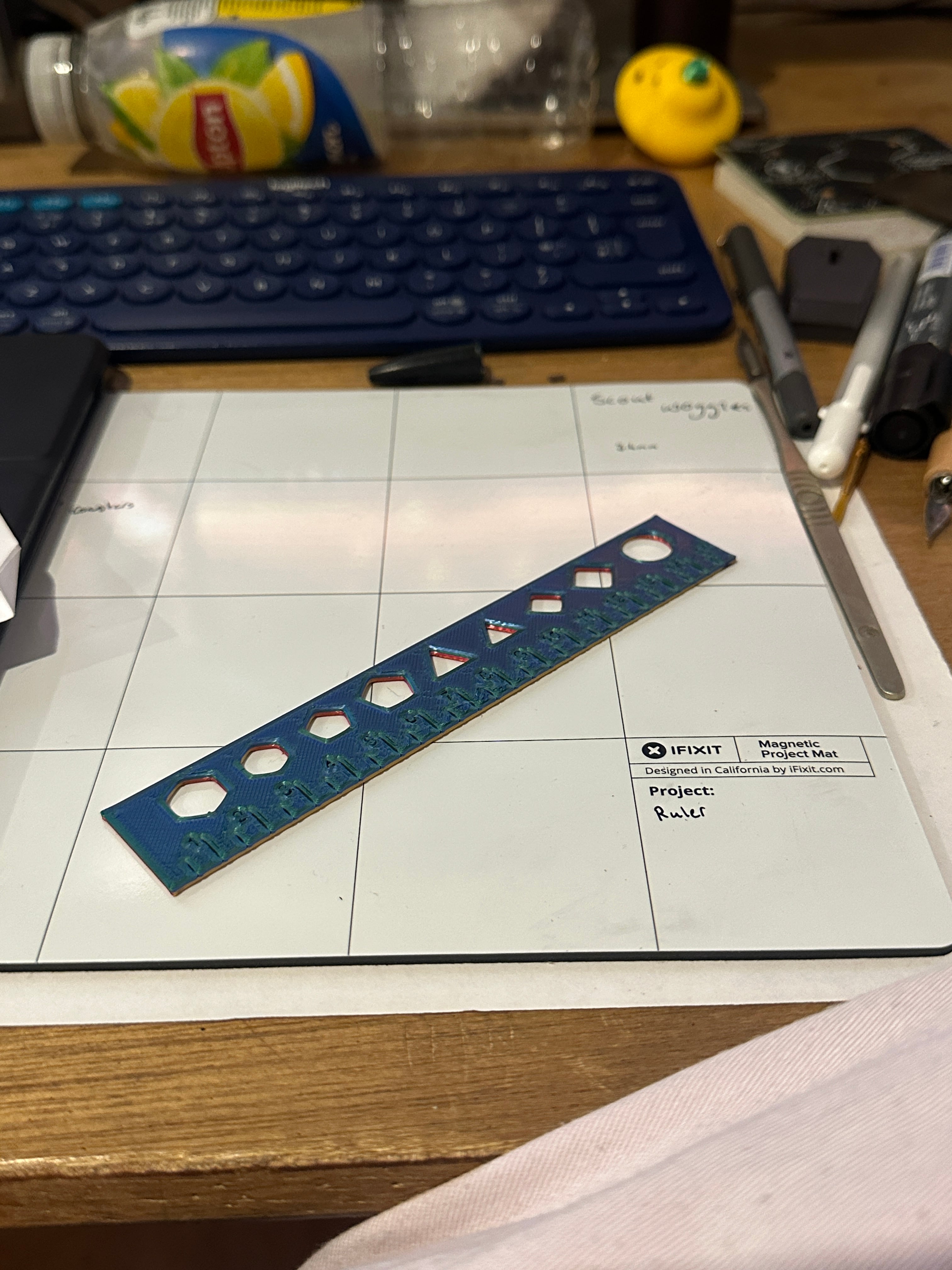 Simple Ruler - BackToSchool 3d model