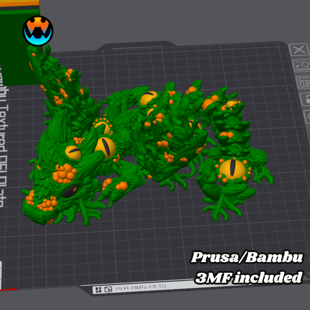 Baby Infested Dragon 3d model