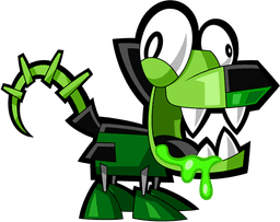 Glurt (Mixels) 3d model