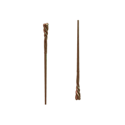 Neville Longbottom Wand 3d model