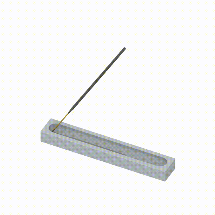 Incense Holder Tray 3d model