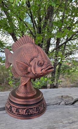 Bluegill Fish Bust 3d model