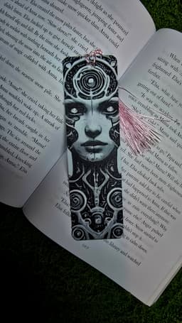 Echoes of a Digital Mind β Cyber Book Accessory 3d model