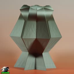 Low Poly Vase 3d model