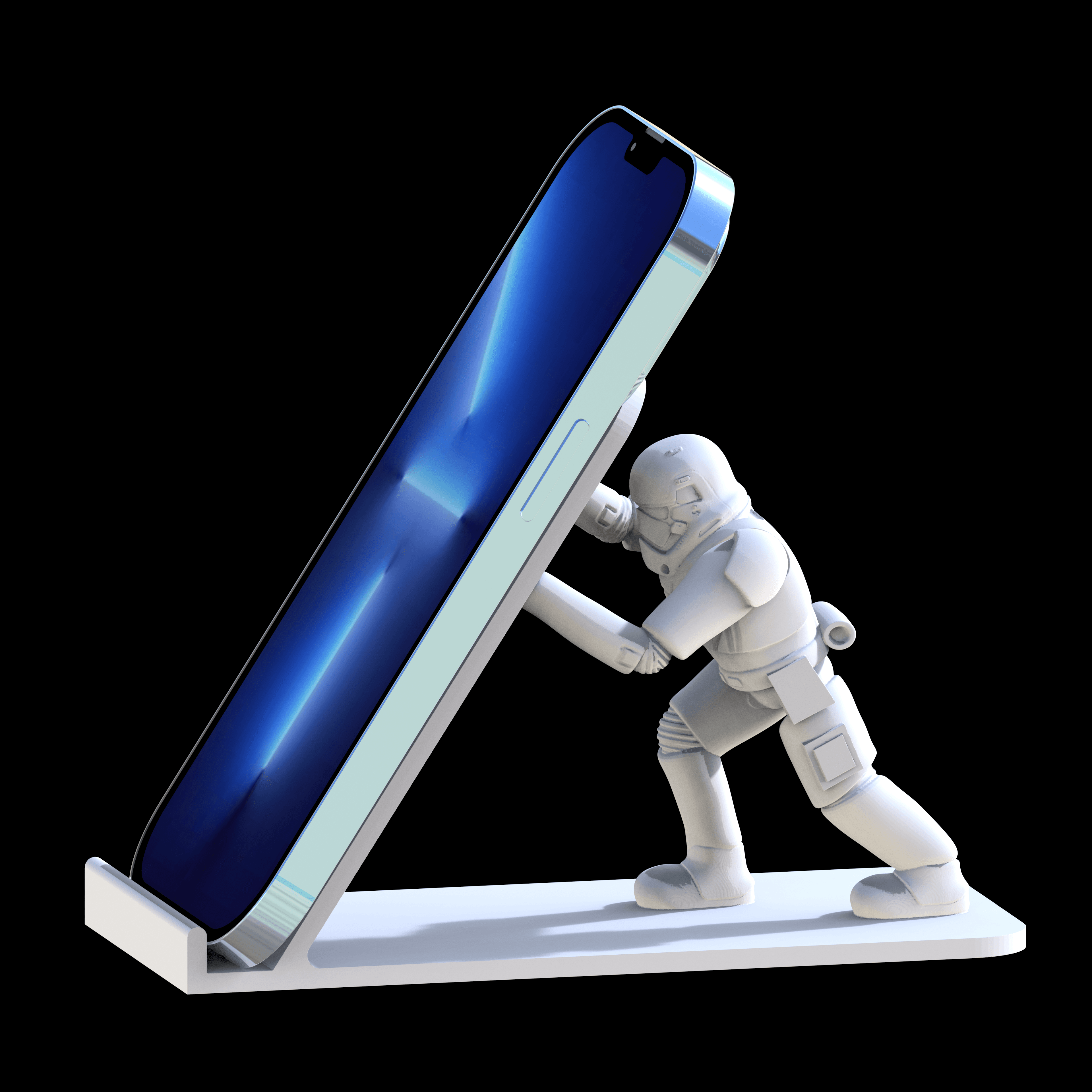 Stormtrooper Mobile Stand 3d model