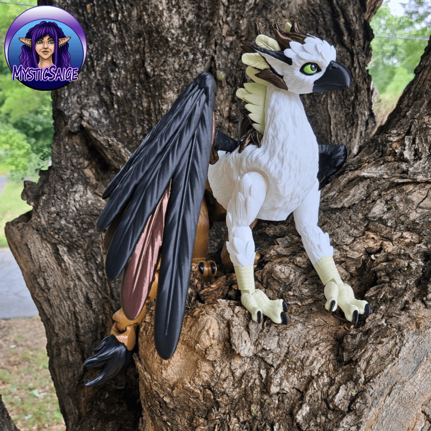 Griffin - Articulated 3d model