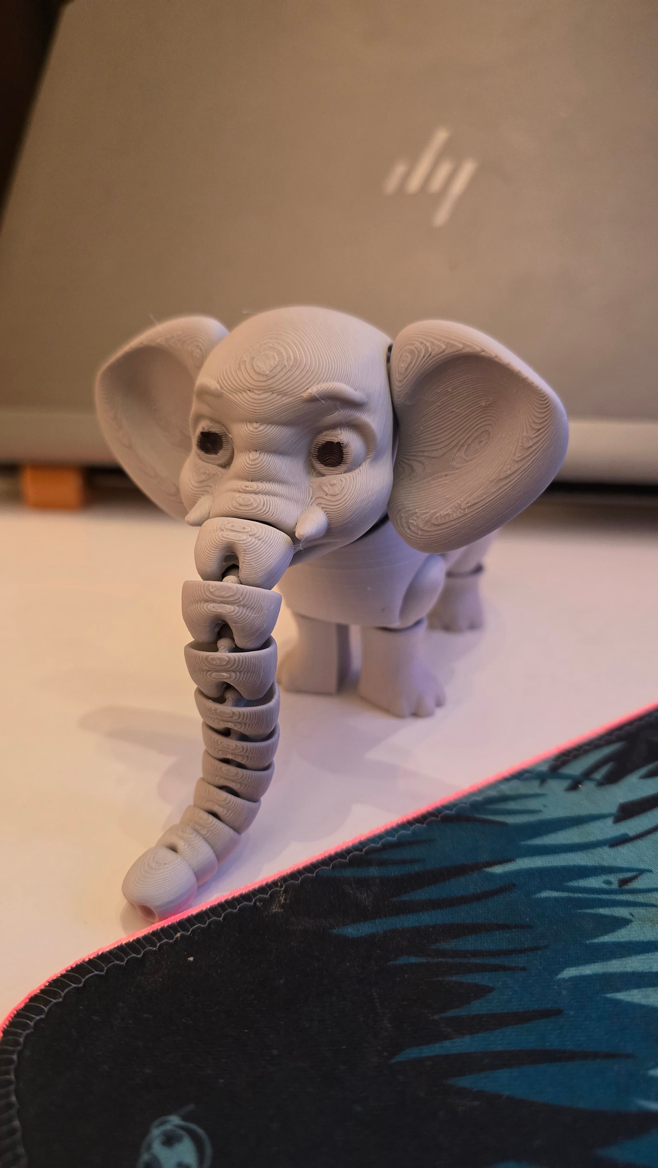Hi ArtiVivo, love your design! I found a small little problem on the Elephant's body - a bit too small tolerances even for a slicer. I had to move two portions of the body 5mm apart to fix it (as shown in the image).