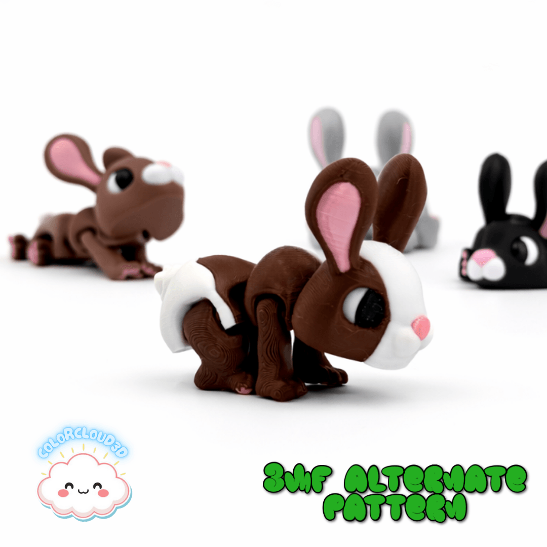 Bunny + Carrot Home 3d model