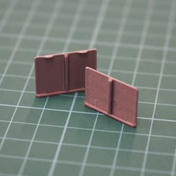 Minimalistic Card-sized SD Card Holder 3d model