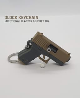 Glock Keychain ā Functional Blaster Toy 3d model